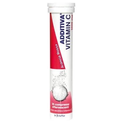 Aditiv vitamina c blood orange 1g 20 comprimate