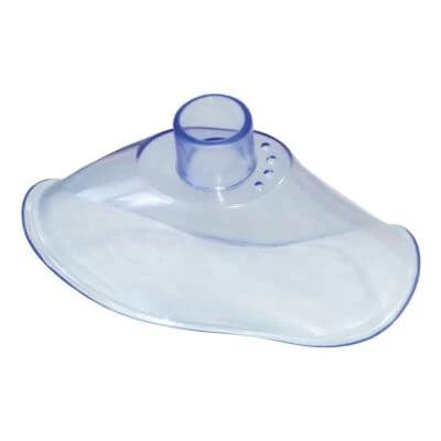 Mască pentru adulți tip 2 din pvc moale. înlocuitor din plastic pentru terapia cu aerosoli
