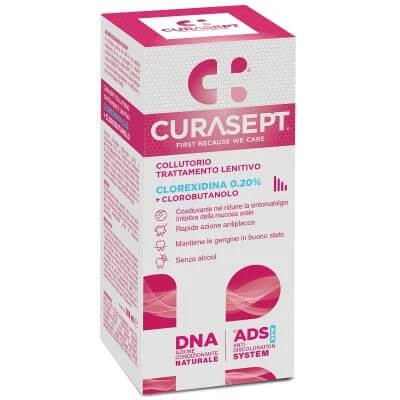 Curasept apă de gură ads dna tratament calmant 200 ml