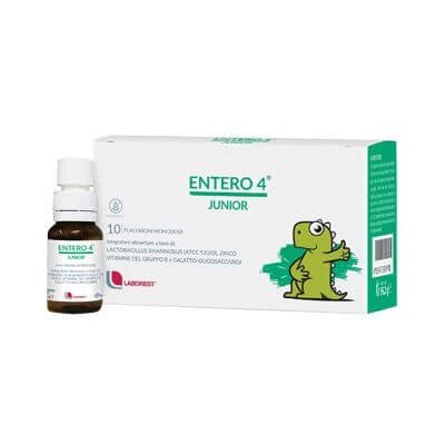 Entero 4 junior 10 flacoane 8 ml
