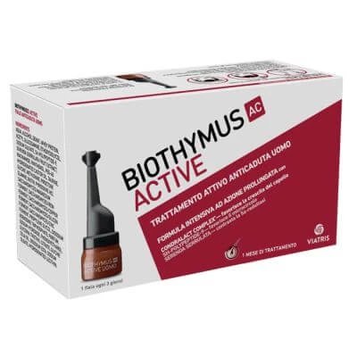 Biothymus ac tratament activ împotriva căderii părului pentru bărbați 10 fiole 3,5 ml