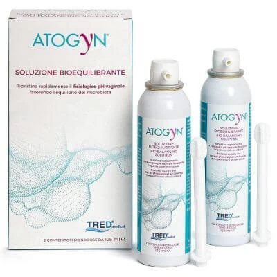 Atogyn igienă vaginală și ph fiziologic dispozitiv de restaurare sac pe supapă 2 bucăți 125ml