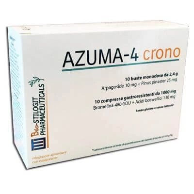 Azuma-4 chrono 10 comprimate gastrorezistente + 10 pliculețe