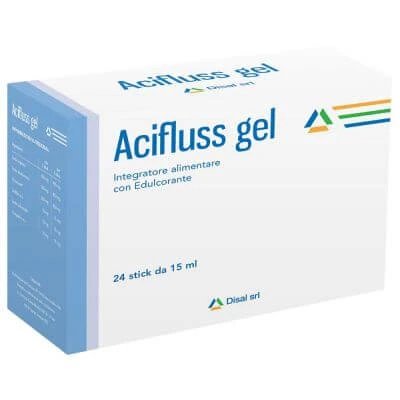 Acifluss gel 24 sticks 15 ml