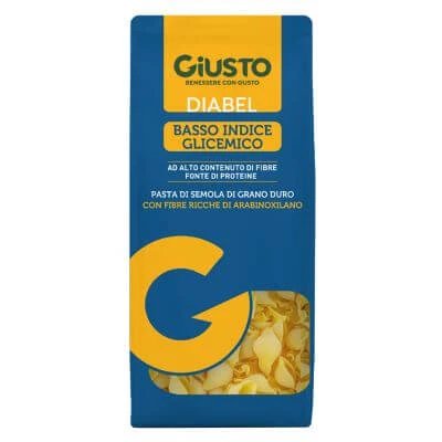 Giusto diabel paste cu indice glicemic scăzut conchigliette 400 g