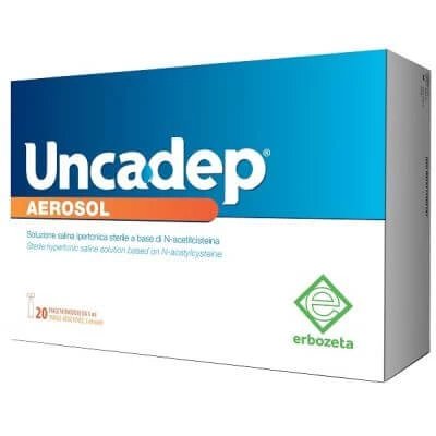 Uncadep aerosol 20 fiole monodoză de 5 ml