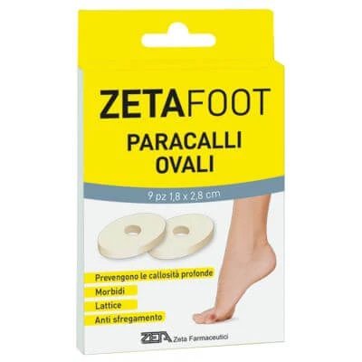 Zetafoot oval latex mingea de protecție 9 bucăți