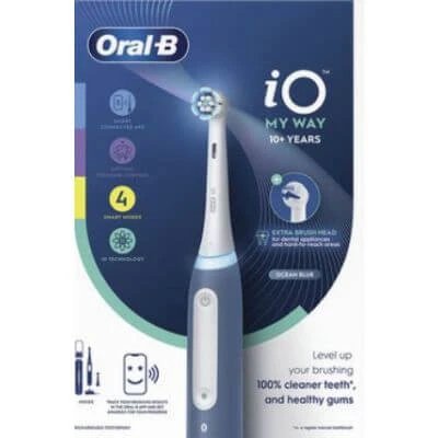 Oralb power periuță de dinți io4 teens albastru