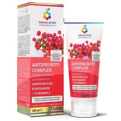 Colours of life supliment pentru piele cremă complexă împotriva mâncărimilor 100 ml