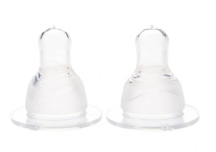 Tetina din silicon super fin 6 luni+ Baby, 2 bucati, Minut