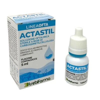 Actastil soluție oftalmică eutrofică hidratantă protectoare picături oftalmice 5 ml