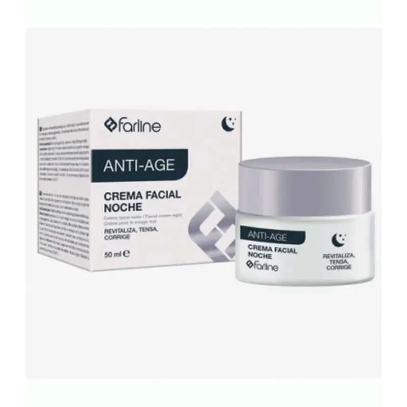 Farline Anti-Age Cremă facială de noapte, 50 ml