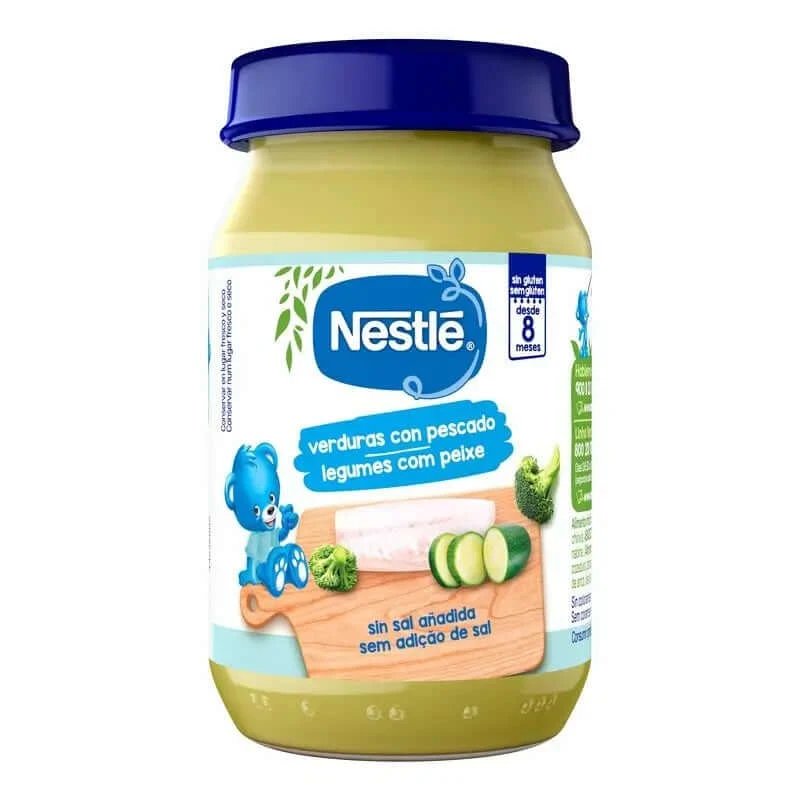 Nestlé Legume savuroase pește borcane , 190g