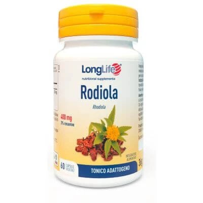 Longlife rhodiola 3% rosavine 400 mg 60 comprimate