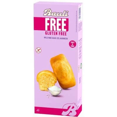 Bauli free plumcake clasic 6 bucăți de 35 g