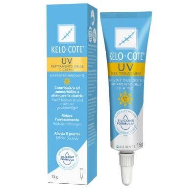 kelo cote uv gel pentru cicatrici spf30 15 g