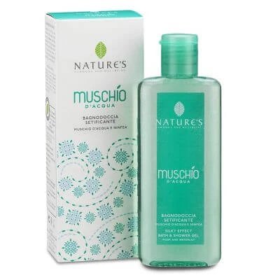Gel de duș mătăsos cu mosc Nature's Water 200 ml