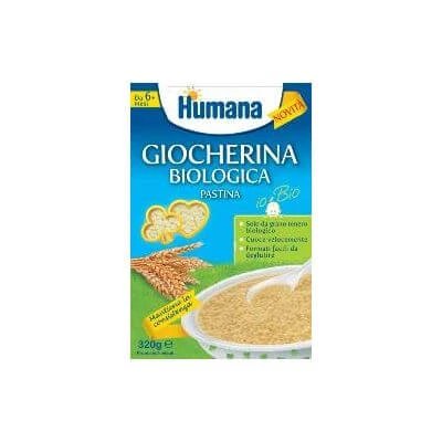 Humana giocherina paste organice 320 g