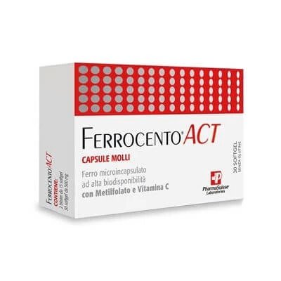 Ferrocent act 30 capsule moi