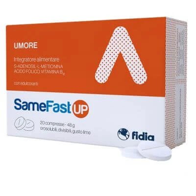 Samefast până la 20 de comprimate orosolubile divizibile