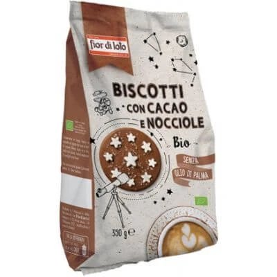 Biscuiți cu cacao și alune 350 g