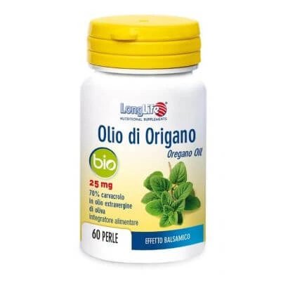 Longlife ulei de oregano bio 60 perle
