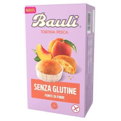 Plăcintă cu bunătăți Bauli piersică 140 g