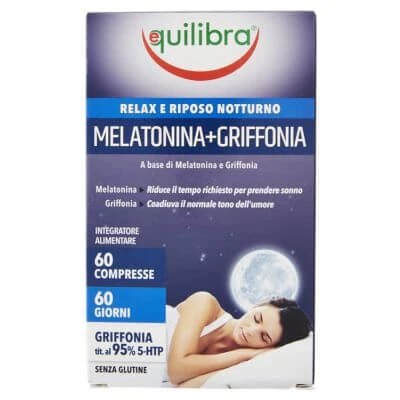 Melatonină + griffonia 60 comprimate