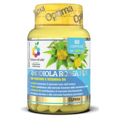 Culori de viață rhodiola rosea plus 60 comprimate 1200 mg