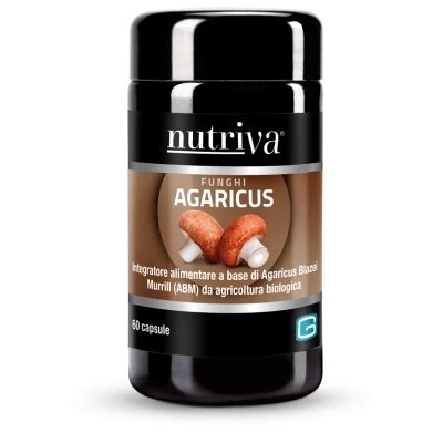 Nutriva agaricus abm 60 capsule vegetariene