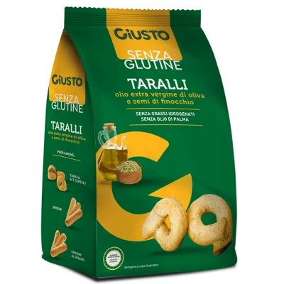 Giusto taralli fără gluten fenicul 175 g