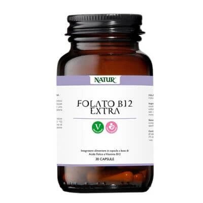 Folat b12 extra 30 capsule