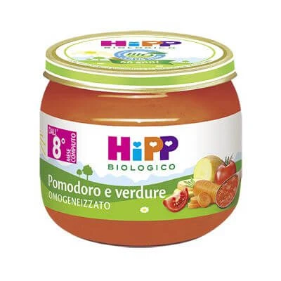 Hipp bio hipp bio sos de roșii omogenizat legume 2x80 g