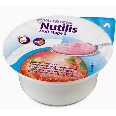 Nutilis fructe etapa 3 căpșuni 3 x 150 g