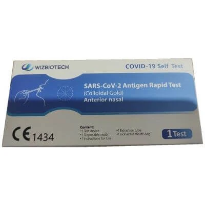 covid-19 wizbiotech test antigen rapid autodiagnostic de detectare calitativă a antigenului sars-cov-2 în tampoanele nazale