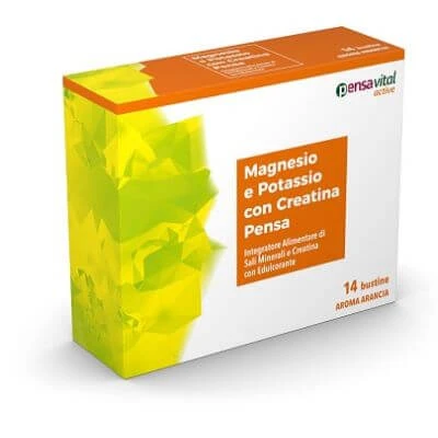 Magneziu și potasiu cu creatină orange think 14 pliculețe