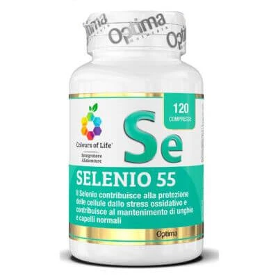 Colours of life seleniu 55 120 comprimate 350 mg