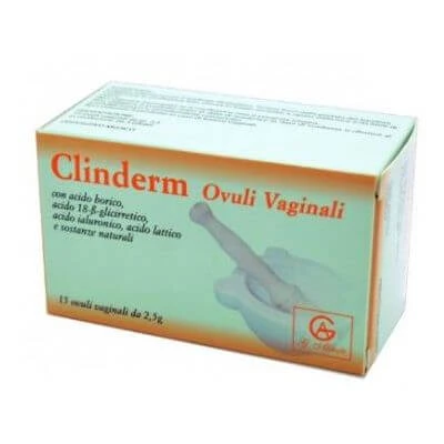 Clinderm 15 ovule vaginale 2,5 g