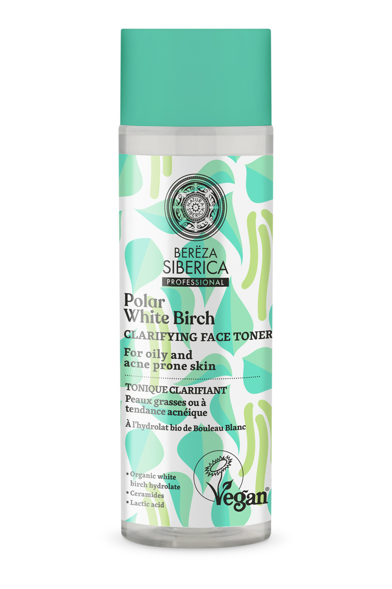 Toner facial purifiant Polar White Birch, 200ml, Natura Siberica