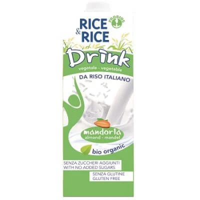 Rice&rice băutură de orez cu migdale 1 litru