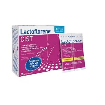 Lactoflorene cist 10 pliculețe