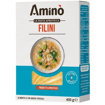 Filini de paste fără proteine Amino 400 g