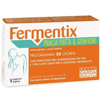 Fermentix stomac plat și balonare 20 comprimate