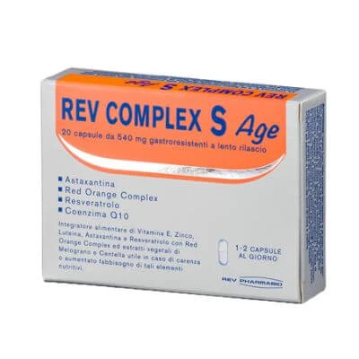 Rev complex s vârstă 20 capsule