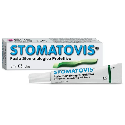 Pastă stomatologică de protecție stomatovis stomatită aftoasă 5 ml