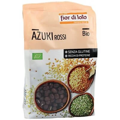Non eu fără gluten adzuki roșu organic 400 g