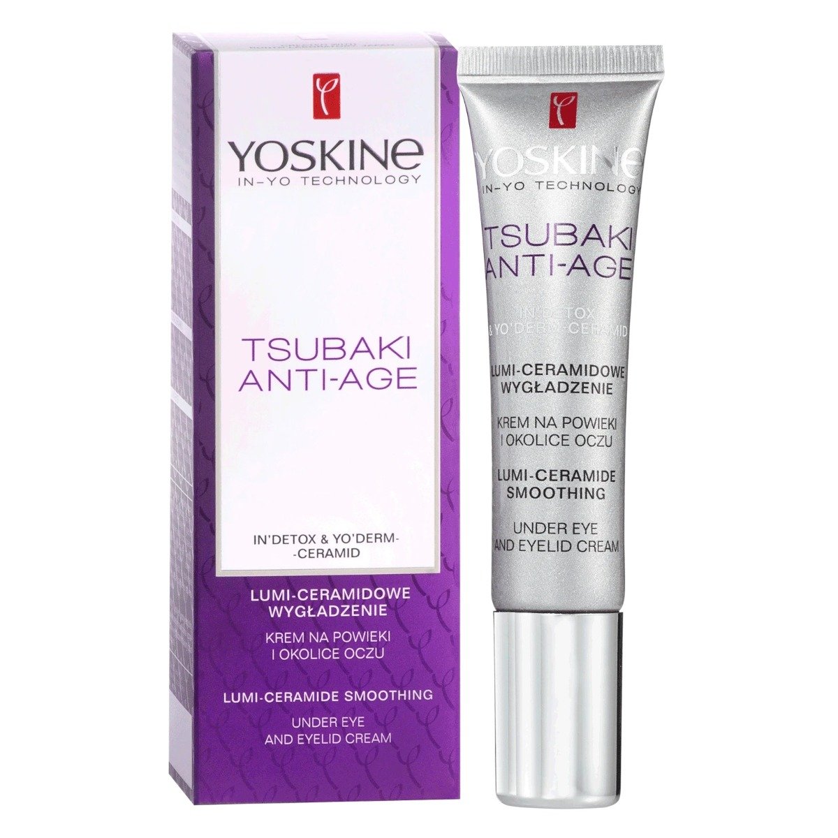 Crema anti-imbatranire pentru ochi Tsubaki, 15ml, Yoskine