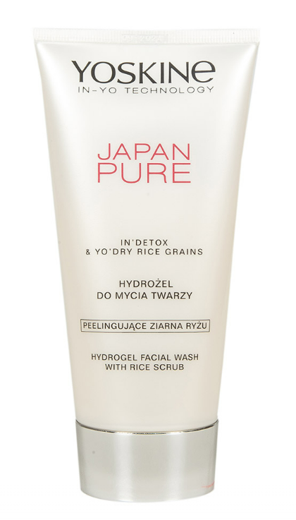Gel de curatare si exfoliere cu orez Pure, 150ml, Yoskine