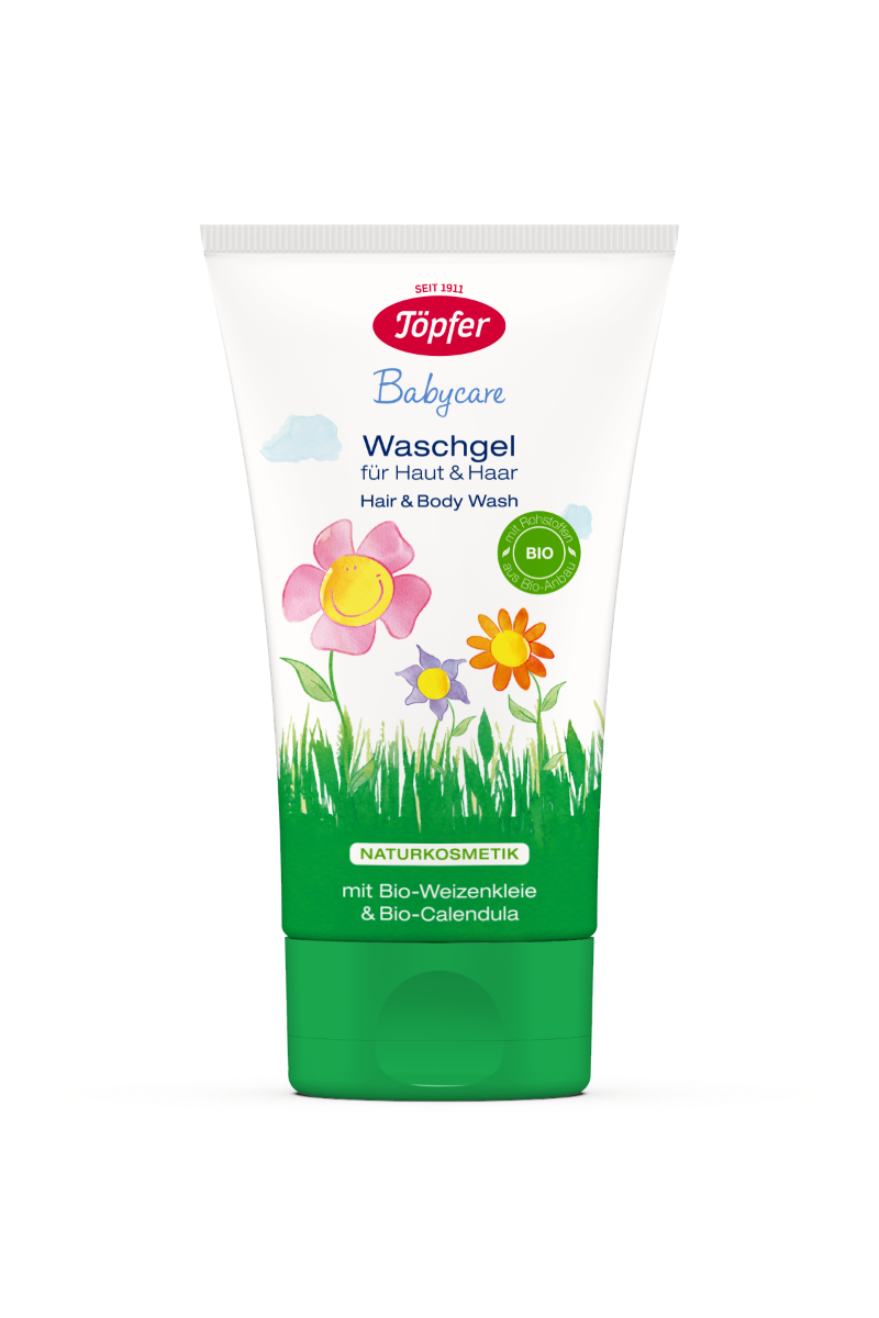 Lotiune de spalare pentru par si corp, 150ml, Topfer