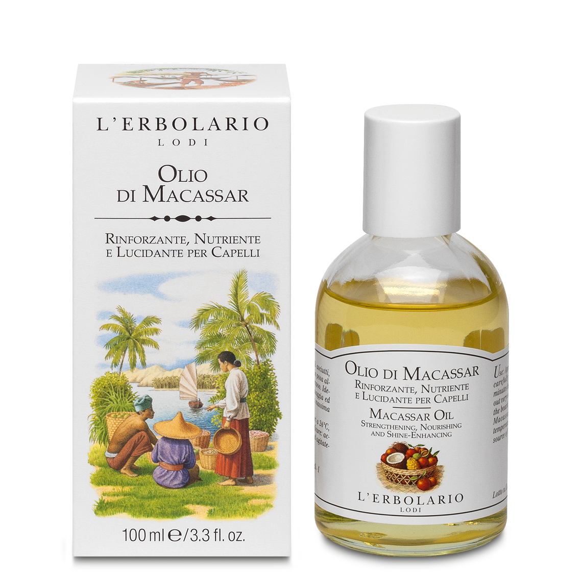 L'Erbolario Ulei Macassar, 100ml